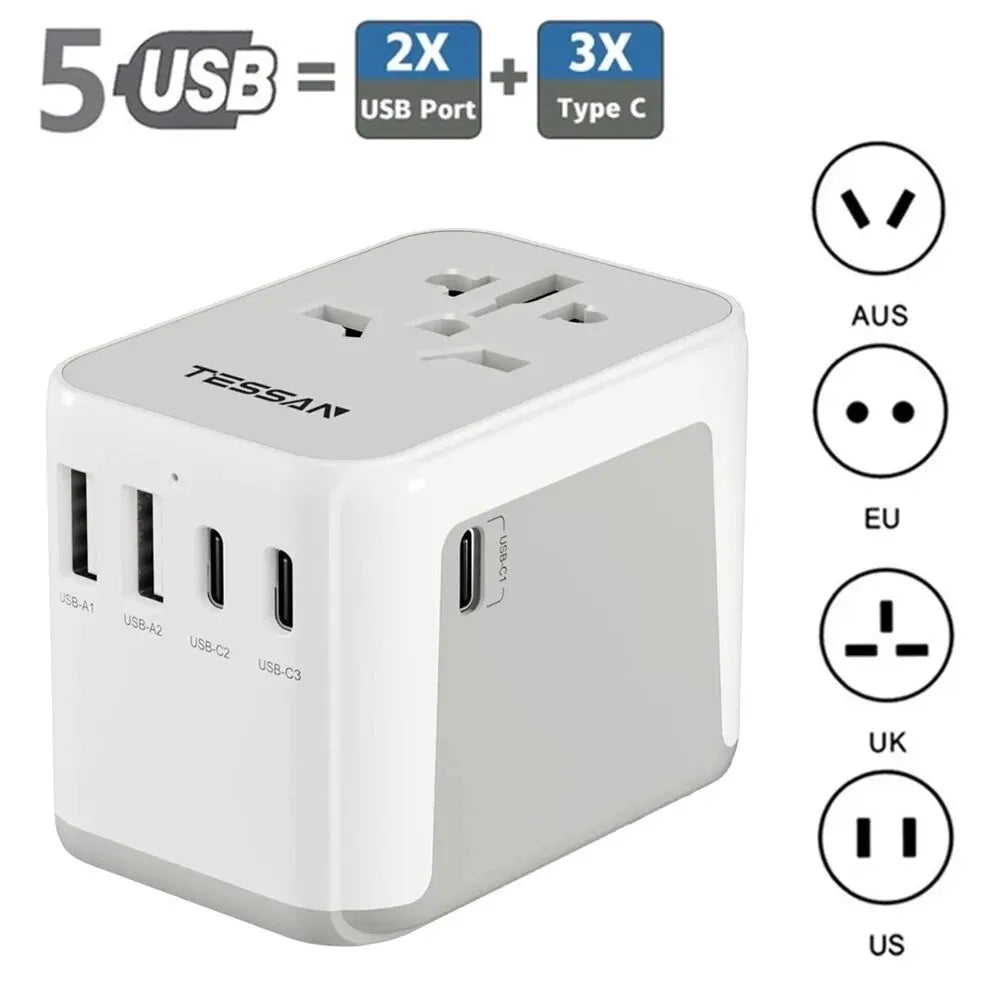 GlobeConnect Universal Travel Adapter