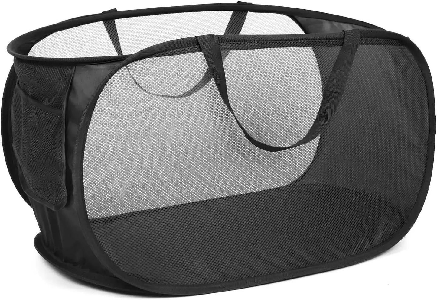 PopTidy Collapsible Mesh Laundry Hamper