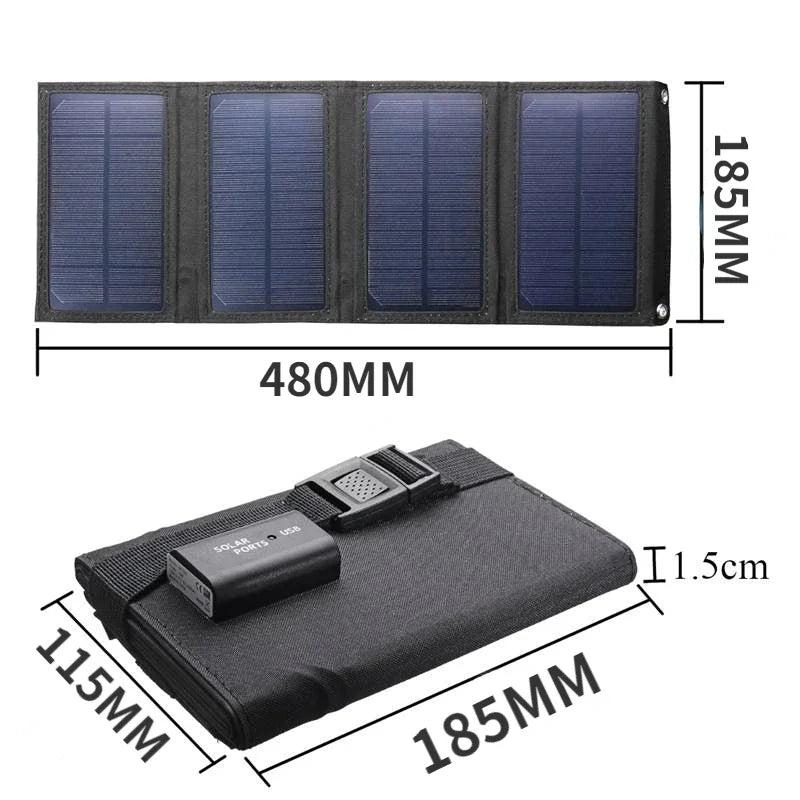 SunFlex Foldable Solar Panel Charger