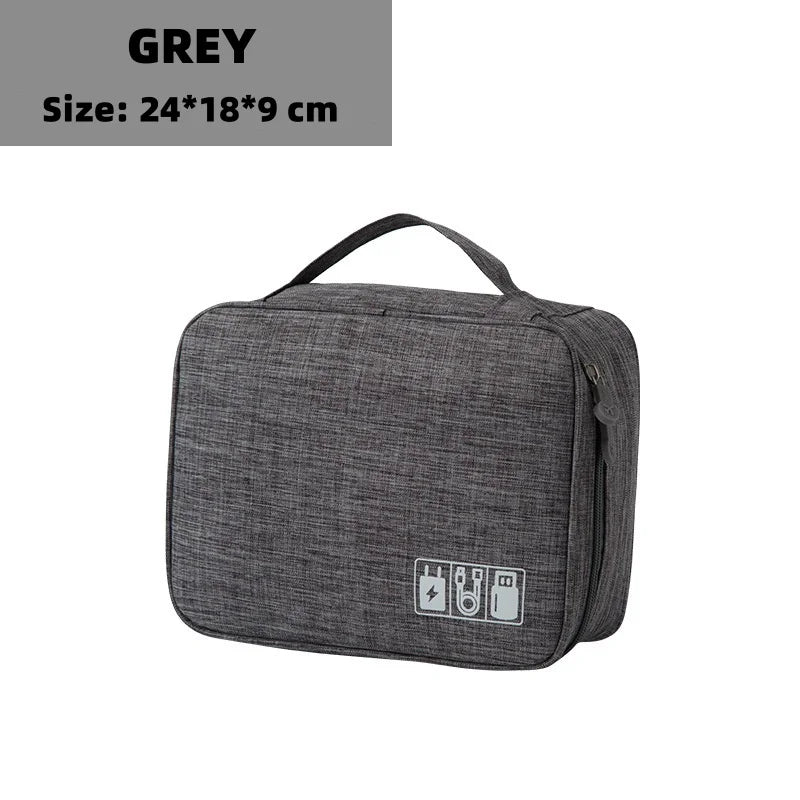 TechTidy Travel Organizer grey