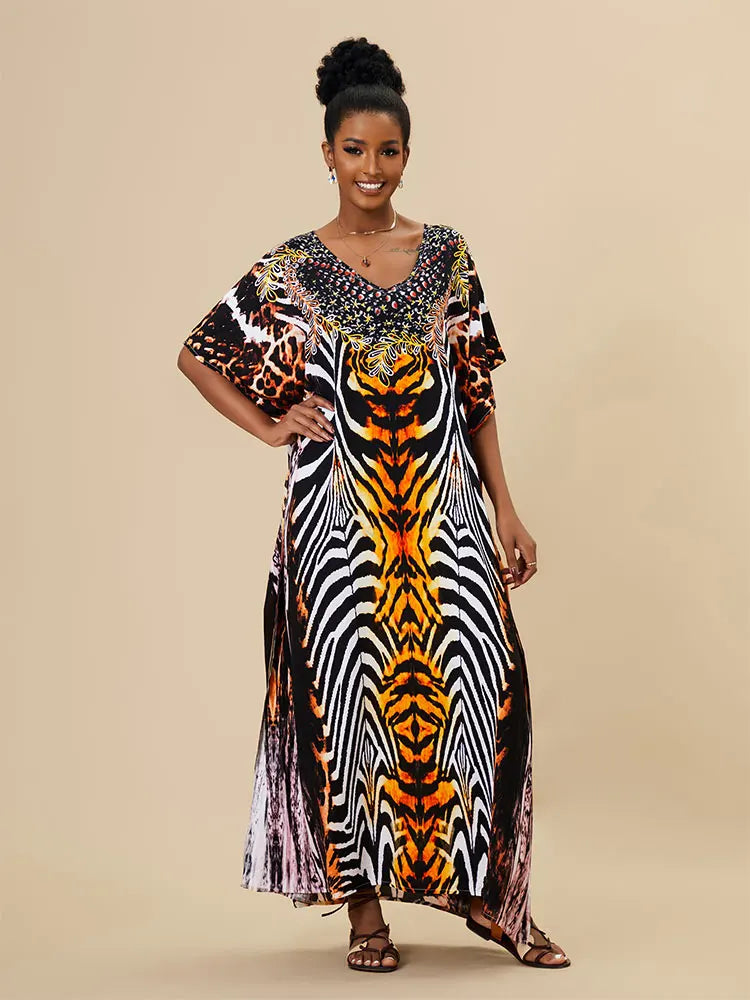 Haute Escape Boho Breeze Maxi Kaftan