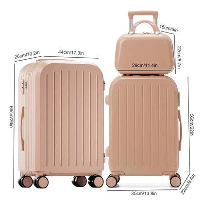 JetLux PowerTrek Carry Set (Smart Luggage with USB & TSA Lock)
