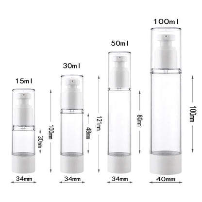 AirShield Airless Travel Bottles