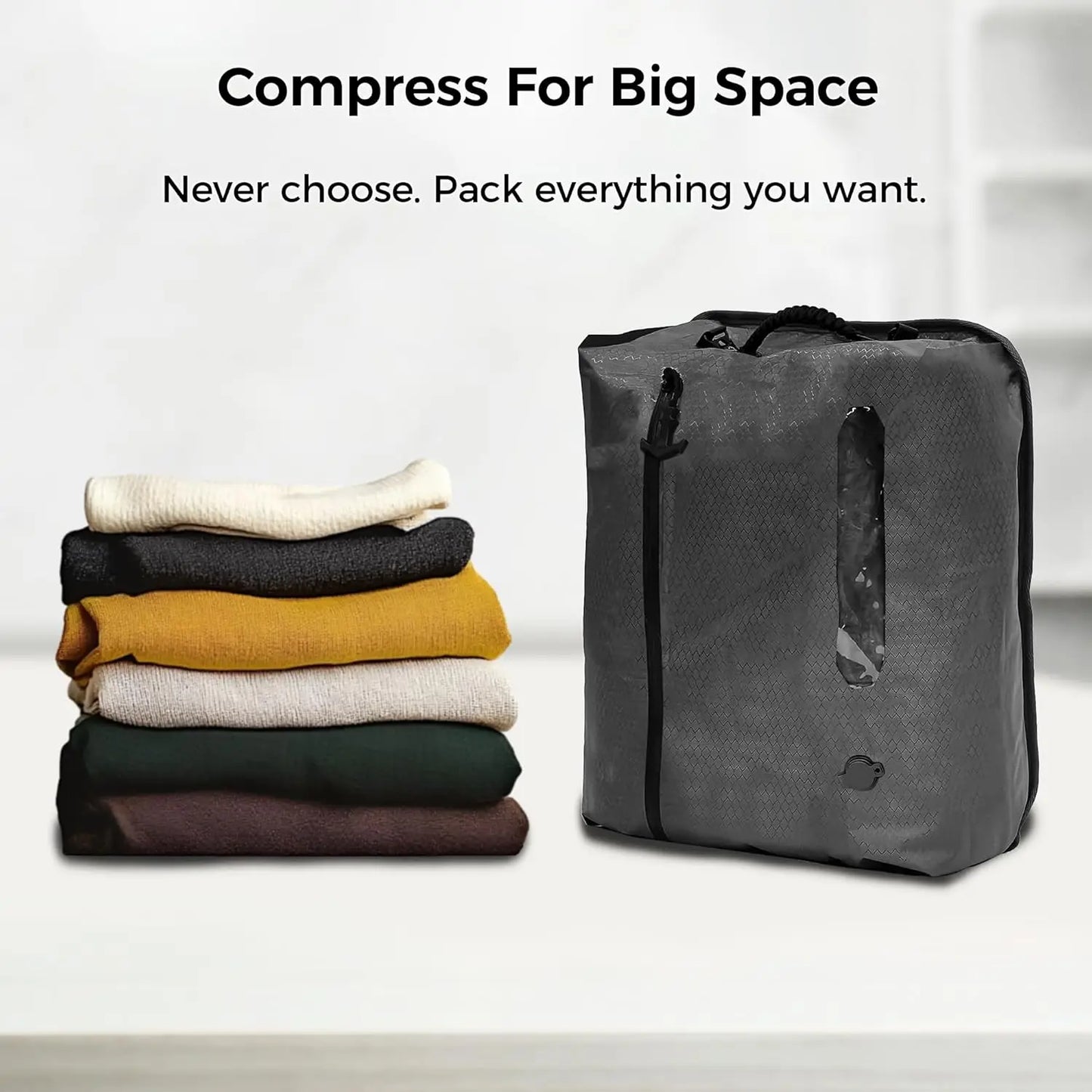 AeroPack Pro™ – Wireless Travel Vacuum Compression Kit