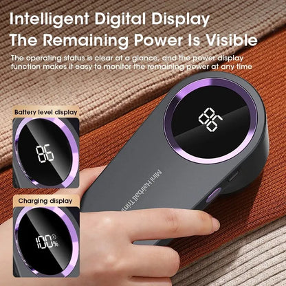Lint Remover digital display