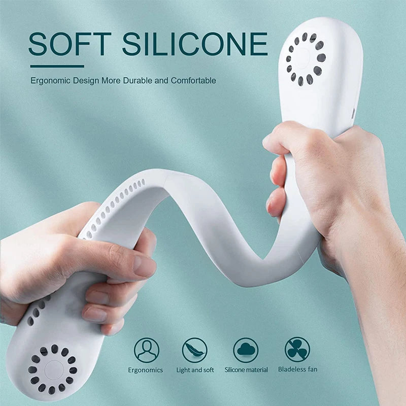 BreezeHalo™ Bladeless Travel Neck Fan
