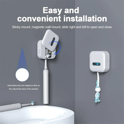 GlamGuard UV Toothbrush Vault
