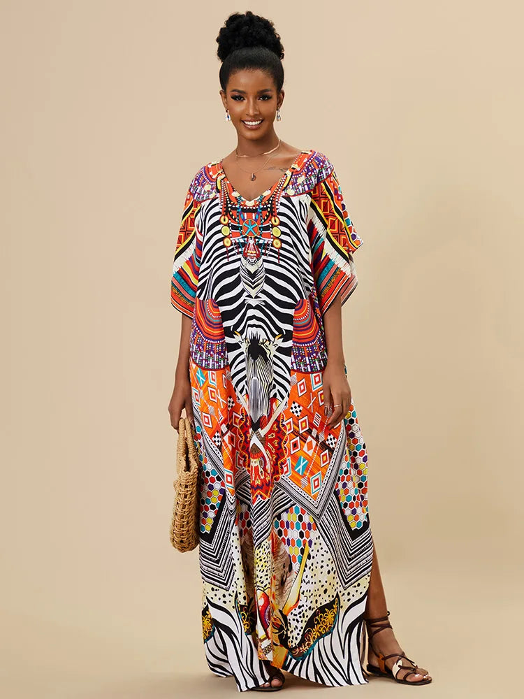 Haute Escape Boho Breeze Maxi Kaftan