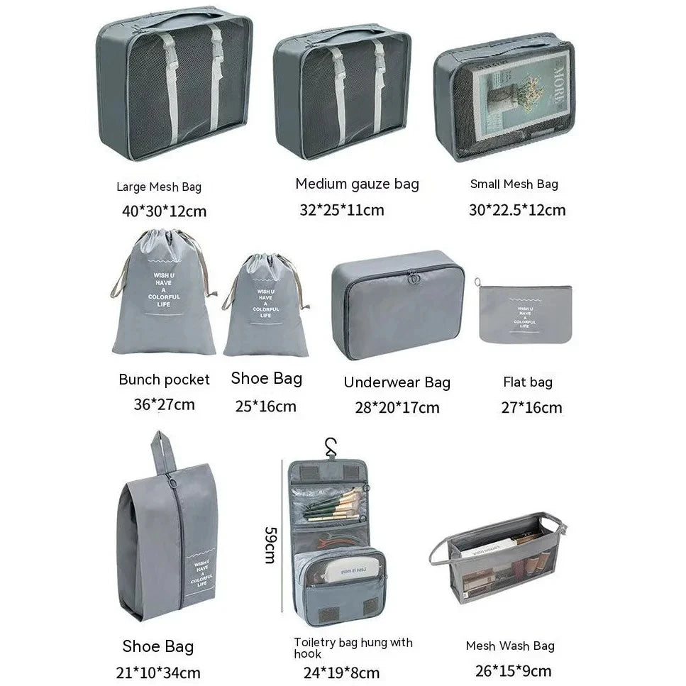 TidyJet Luxe Packing Cube Set