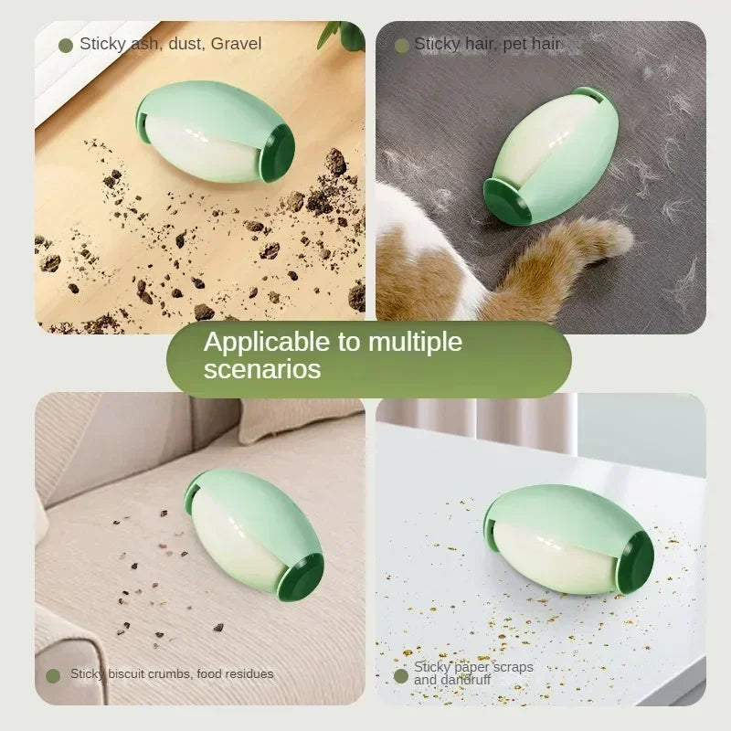 Roll Travel Lint Hair Remover multiple uses