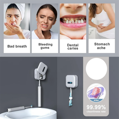 GlamGuard UV Toothbrush Vault
