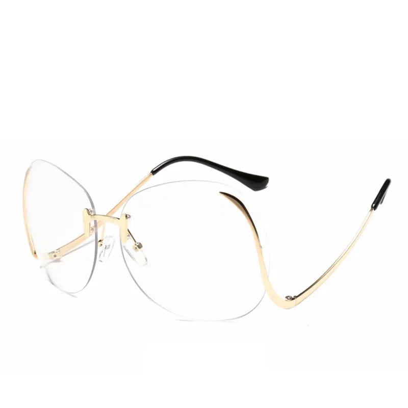 SkyShade Luxe – Oversized Gradient Visor Sunnies