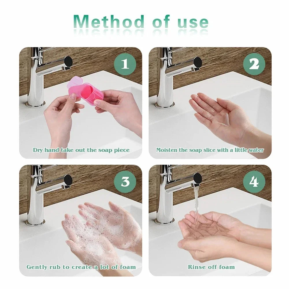 Disposable Soap Sheets uses