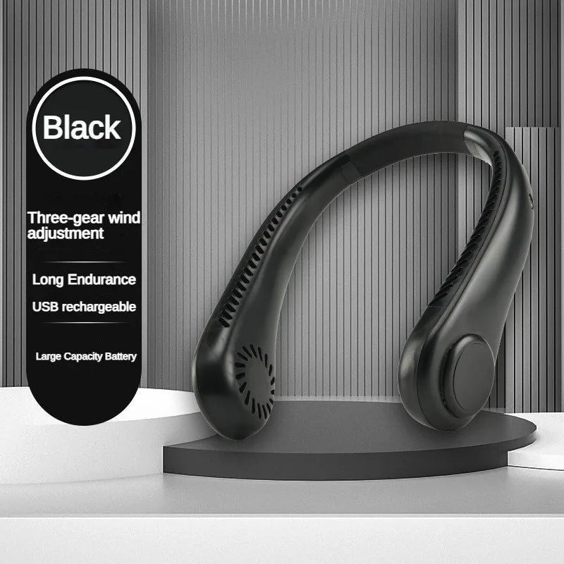 BreezeHalo™ Bladeless Travel Neck Fan